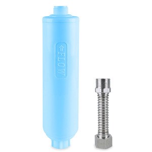 RV Water filter with Flexible Hose Protector remove Chlorine Sediment in drinking water