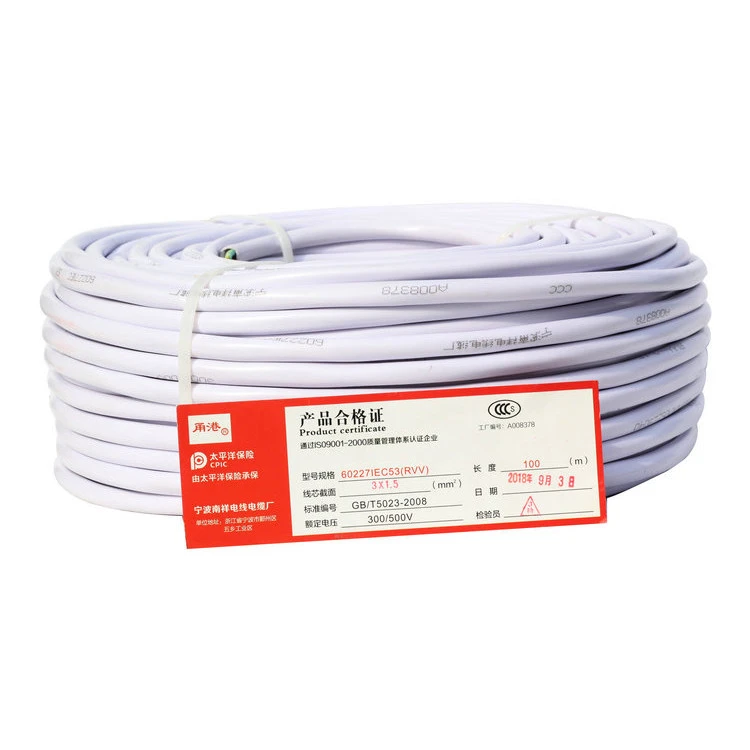 RVV 3x1.5 H05VV  electrical wires