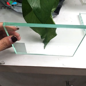 safety laminated glass 6+0.38+6mm tempered laminated glass deep processing