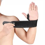 Sale Neoprene Black Fitted Wrist Brace Support Wrist Sweat Bands Compression Yoga Wrist Support