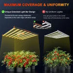 Samsung lm301h EVO grow light 1000 watt  SE7000 730W Commercial Led Grow Light  High Yields Led Grow Light Spider Farmer