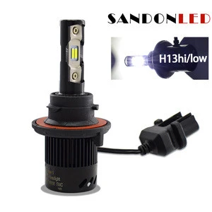 Sandonled Future4 LED Headlight Bulbs H13 Wholesale LED Bulb Spare Parts Vehicle Light Accessories Car Lights LED Headlight