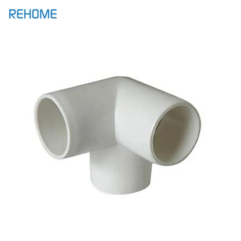 SCH40 PVC Pipe Angle Tee Fitting for Pressure Water Supply ASTM