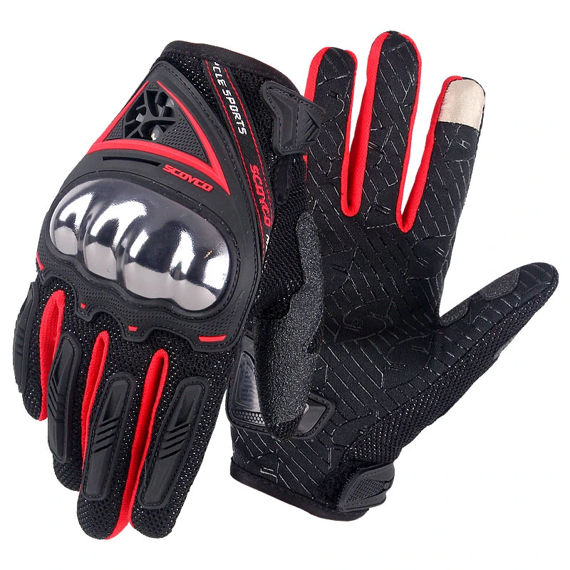 SCOYCO Motorcycle gloves  motorcycle summer glove motorcycle mesh gloves MC44