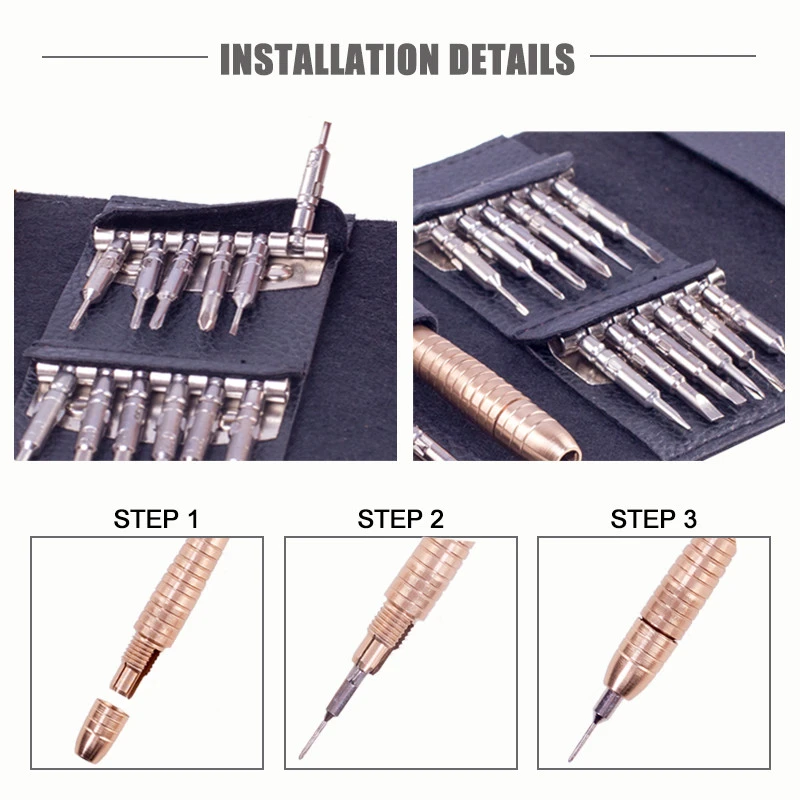 Screwdriver Set 25 in 1 Torx Screwdriver Repair Tool Set Screw Driver For iPhone Cellphone Tablet PC Worldwide Store Hand Tools