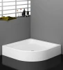 Sector Round Oval Acrylic Deep Monoblock Slim Flat Bath Base Shower Tray