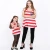 Import Seethrough Lace Back Mom Daughter Matching Outfits Clothes Kids from China