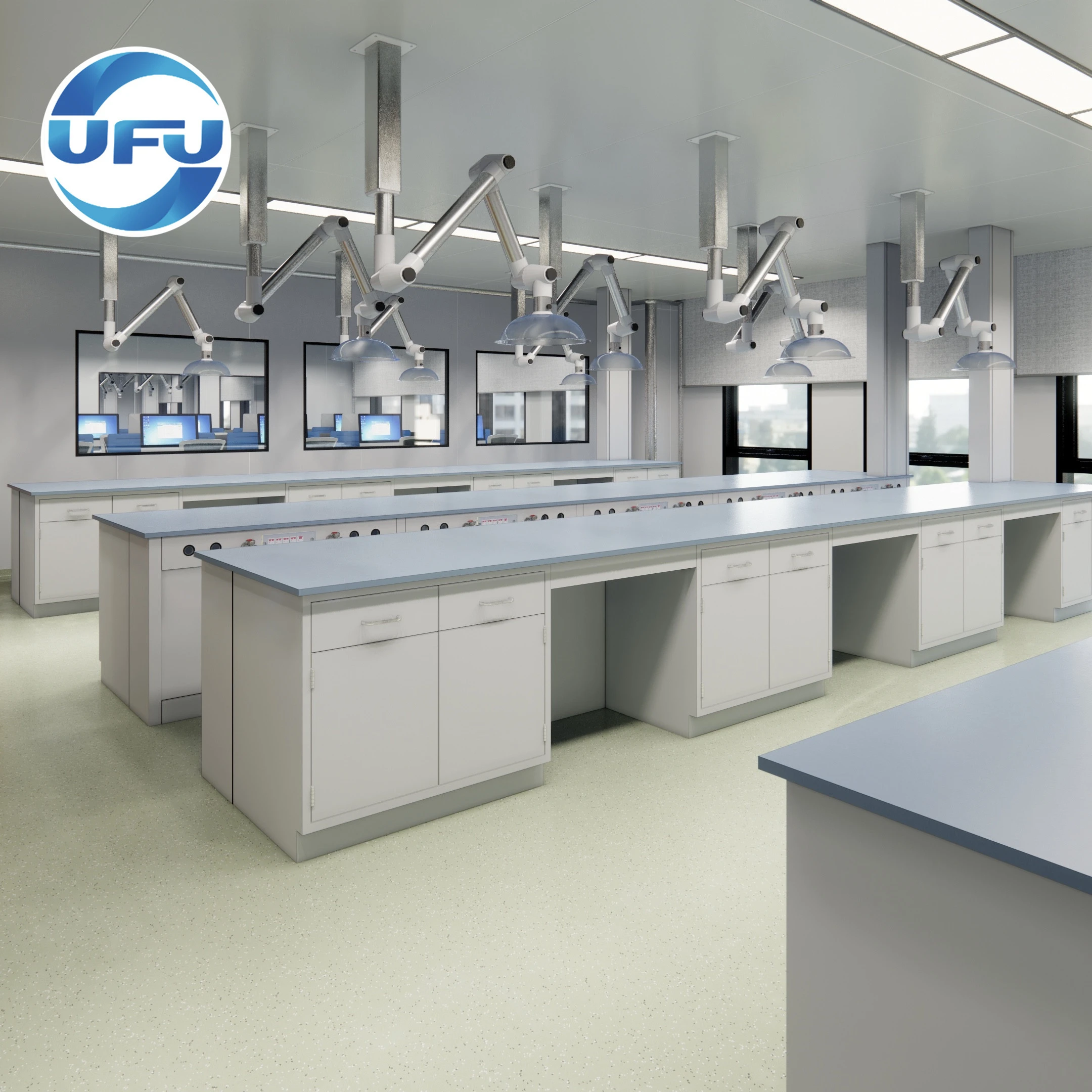 SEFA  Approved  Steel Lab Furniture  Physical  Instrument  Workbench