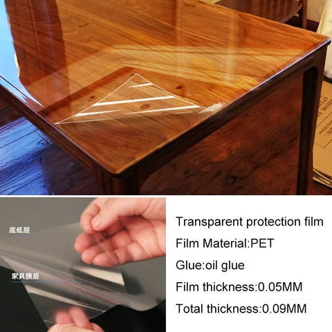 Buy Self Adhesive Removable Vinyl Film Transparent Wallpaper Kitchen ...