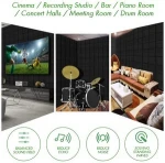 Self-adhesive Wall Panel Soundproof Sound Insulation Absorbing Studio Mushroom Acoustic Foam