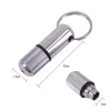 Silver Bullet Stainless Steel Cigar Punch Cutter with keyring cigar accessories CZ-101