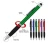 Import Silver Hi-Tech giveaway custom imprinted Logo stylus Ball Pen with colored touchscreen-personalized printed stylus ballpoint pen from China
