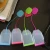 Import simple hot selling silicone tea bag hold package  ball  infuser strainer from China