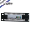 SIPU high quality patch panel 24 port 48 port cat5e cat6 cable panel