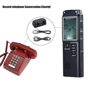 SK-301 8GB 1536Kbps Audio Voice Recorder MP3 Music Player Dictaphone Voice Activate(VAR) A-B Repeating Telephone Conversation Re