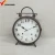 Import small round retro metal antique table clock from China