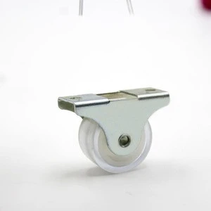 small swivel caster without brake 1 inch silicone furniture caster