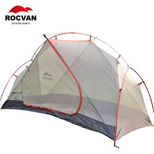 Small volume portable outdoor tent for hiking climbing dome durable camping for 1-3 person