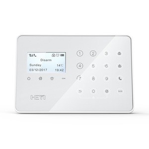 Smart GSM wholesale DIY installation  alarmsystem with door sensor and pir detector