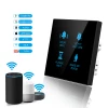 Smart Home Touch Light Wall Switch 4gang for z wave and Knx or Dali System