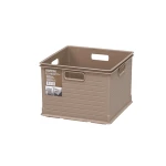 Soft Drink Double-Face Plastic Milk Crate For Gift Storage