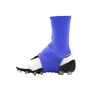 Solid color American football spats, cleat covers