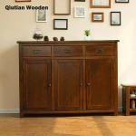 Solid wood shoe cabinet furniture shoe rack