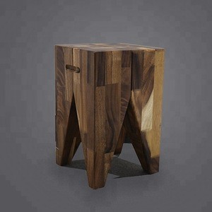 south american  walnut stool for living room furniture and restaurant furniture