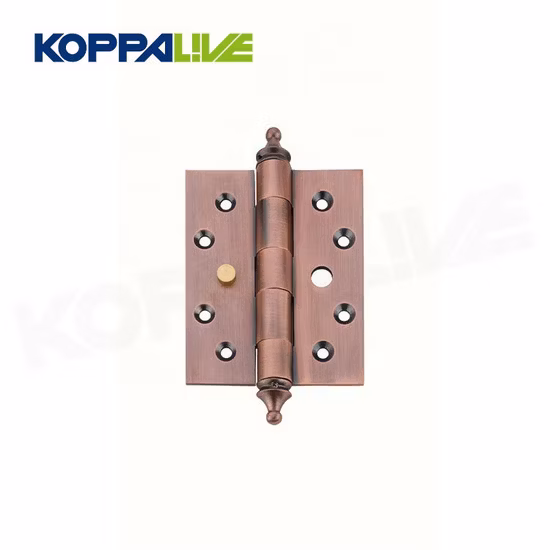 Koppalive Heavy Duty Industrial Sub Mother Iron Folding Ball Bearing Hinge Nordic Gold Bedroom Door Hardware Brass Butt Hinges
