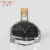 Import Square Empty Stackable 375ml Glass Wine Bottles With Cork For Vodka Brandy Limoncello Tequila from China
