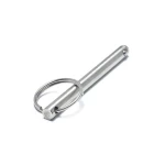 Stainless Steel 304 Cylindrical Rust Anti Quick Release Ball Lock Pin with Ring Detent Pins