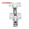 Stainless Steel 35mm Cup Cabinet Hinge With Soft Close System Furniture Clip On Hydraulic Door Hinge