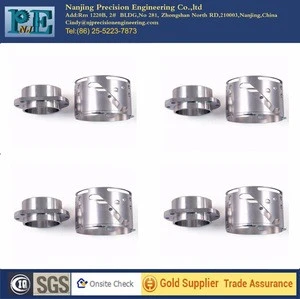stainless steel cnc machining parts, turning bushings for steam cleaner