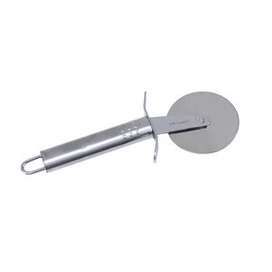 Stainless steel double wheel pizza cutter