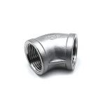 Stainless Steel Hydraulic Equal Female Thread 45 Degree Elbow Union Fittings