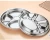Import Stainless steel round dinner plate  6/7 Section Round Dinner Plates ,Indian Thali Plate from China
