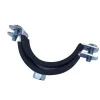stainless steel sanitary pipe clamps Support with EPDM