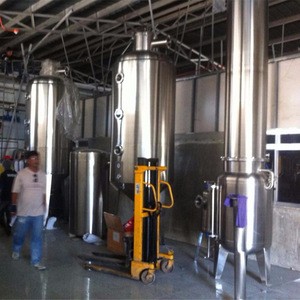 Stainless Steel SJN Series Double-Effect Energy-saving Evaporator For Coconut Milk Processing In Philippines
