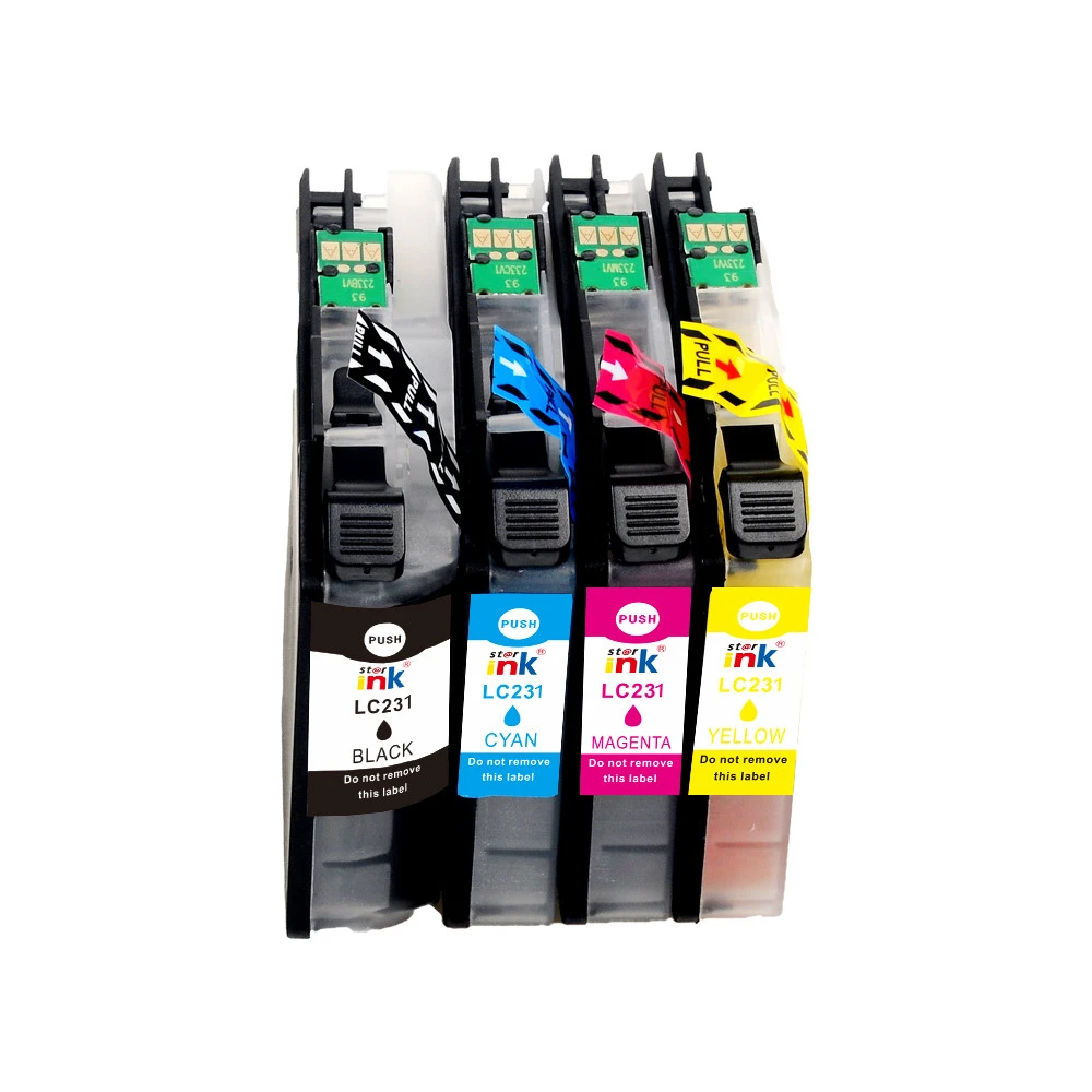 Starink ink cartridge LC231 XL  LC231 LC 231 LC-231 LC231XL for DCP-J4120DW MFC-J4620DW J5320DW J5720DW printer ink tank LC231X