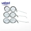 Stocked tea ball for USA market tea infusers filter with long handle