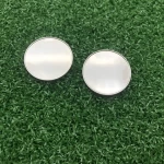 Sublimation 25mm Blank Golf Accessaries Metal  Bulk Ball Golf Marker