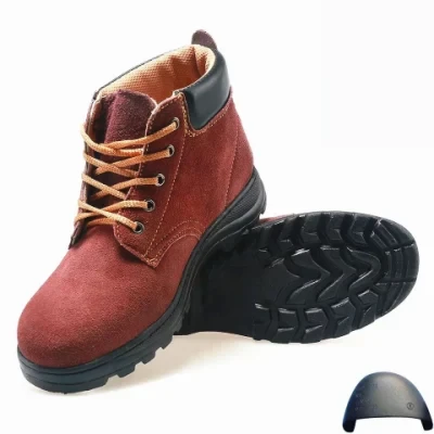 Suede Leather Light Weight Safetyboots Safetyshoes with Steel Toe Cap