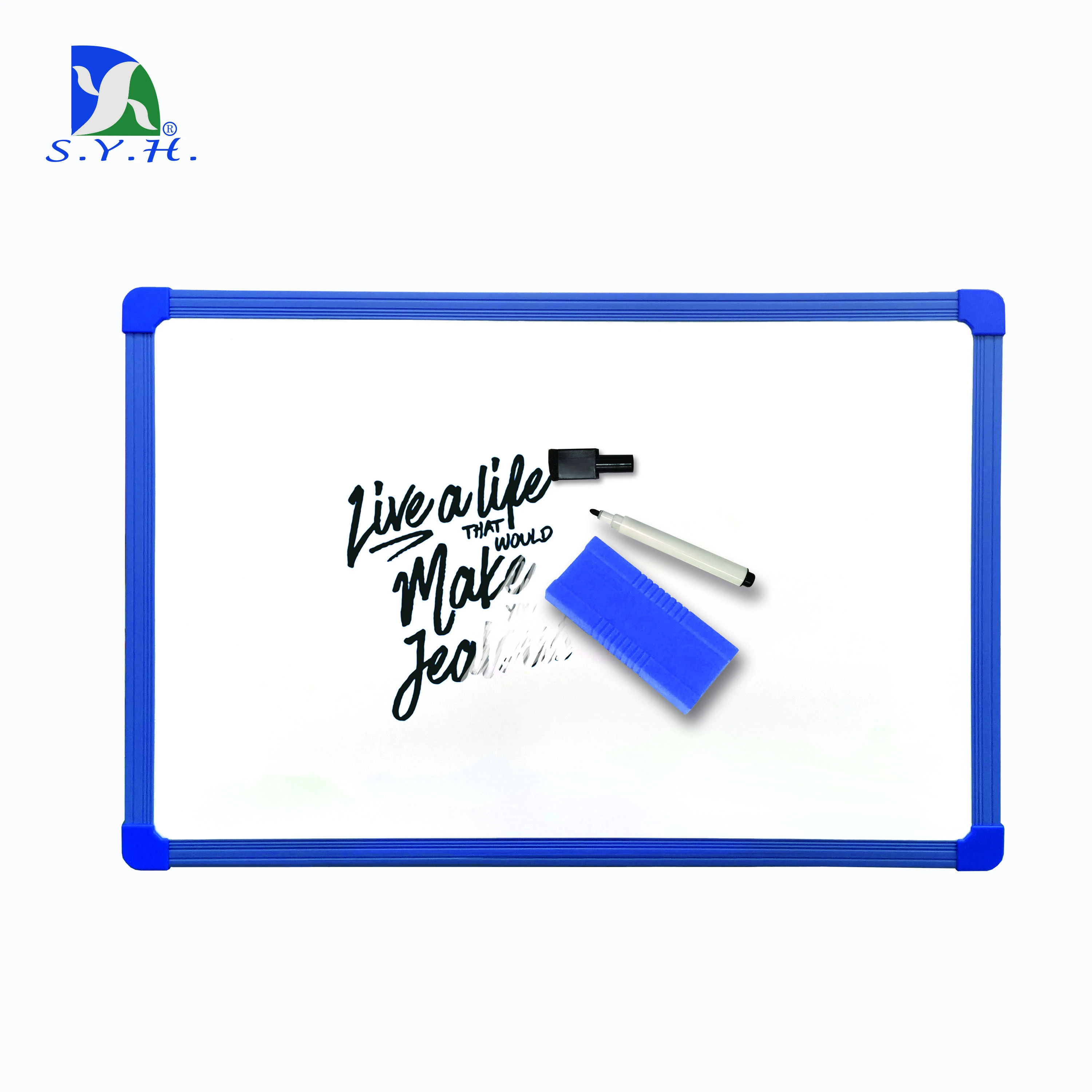 SUN YU HUNG small  Magnetic Fridge Dry Erase Whiteboard With Hook