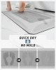 Super Absorbs Nonslip Custom Size Flannel Memory Foam Bathroom Rug Baby Bath Mat Diatomite bath mat