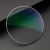 Import super hydrophobic Blue cut lenses 1.56 aspheric Green Coating Resin HMC Single Vision Ophthalmic Lens from China