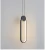 Import Suspension Lighting Ball Pendant Lamps decorative modern drop light LED black pendant lights from China