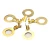 Import SYD-1055 450PCS 9 Sizes assortment brass auto terminal connector wire terminal clip from China
