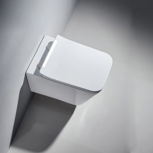 T-103N CUPC One Piece Wall Hung P Trap Peeping Chinese Ceramic Wc Toilet