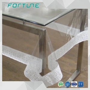 table cloth transparent super clear film pvc super clear