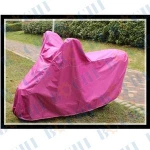 Taffeta plating silver colorful motorcycle cover